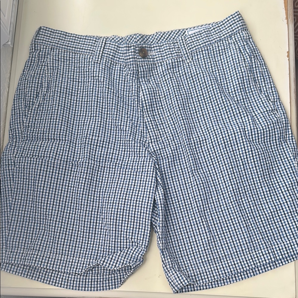 Southern tide Men's Blue Checkered Shorts